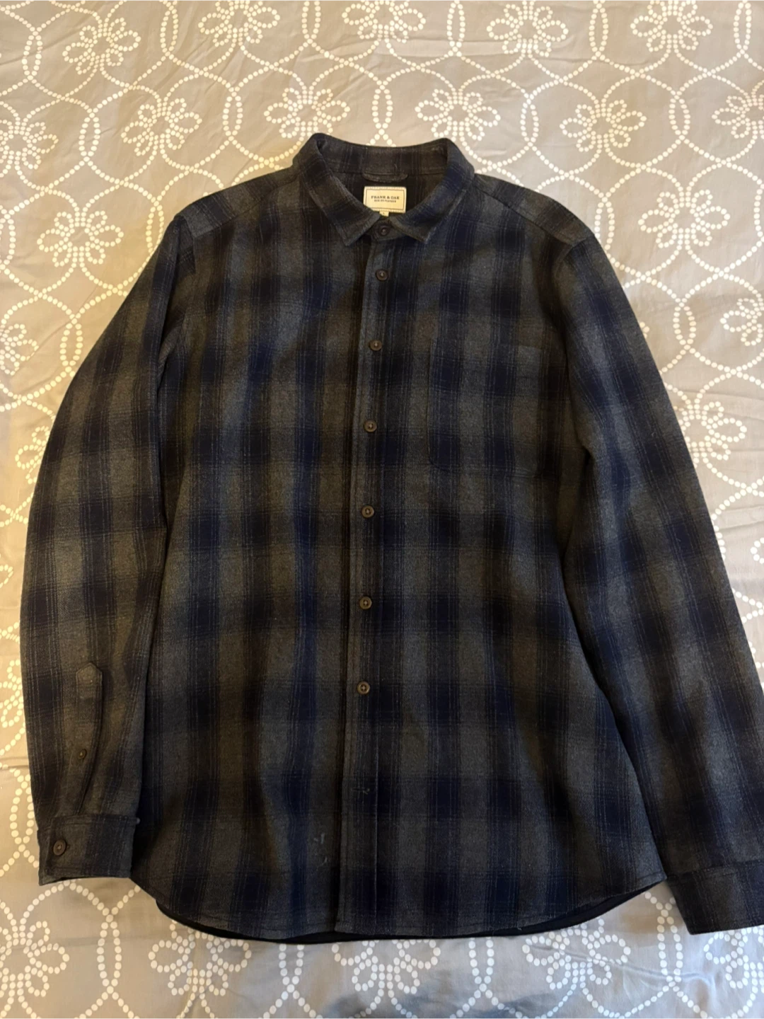 Frank & Oak Rue St-Viateur Flannel - Size L - photo 2