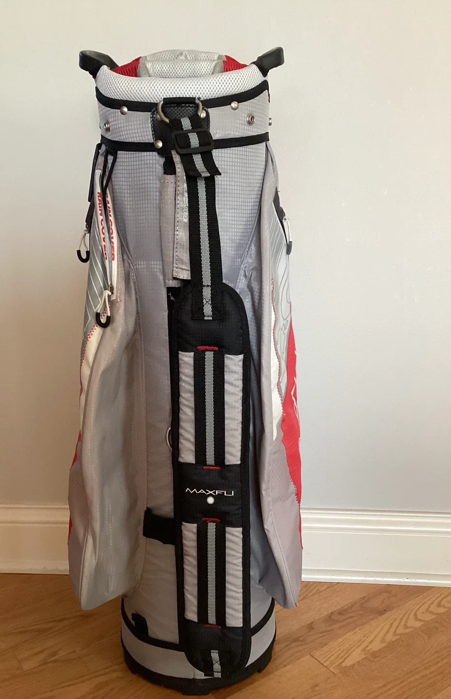 Maxfli U Series Golf Cart Bag - Red/Gray image indicator(4)