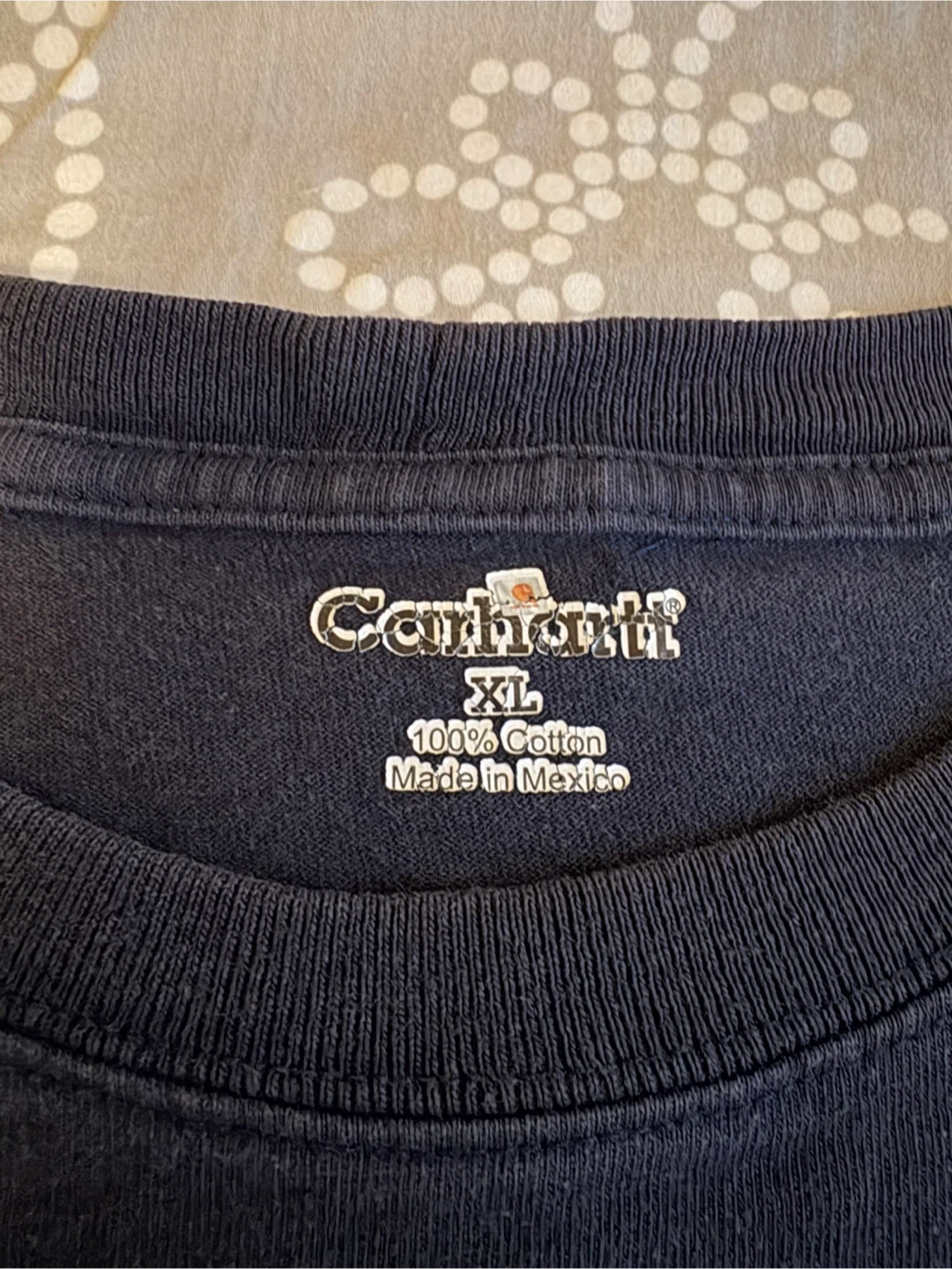 Carhartt XL Long Sleeve Shirt - Navy Blue - photo 2