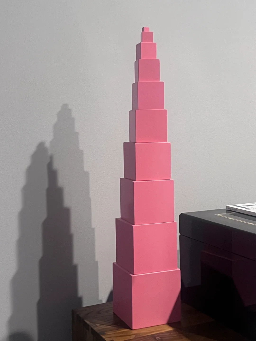 Pink Montessori Pink Tower