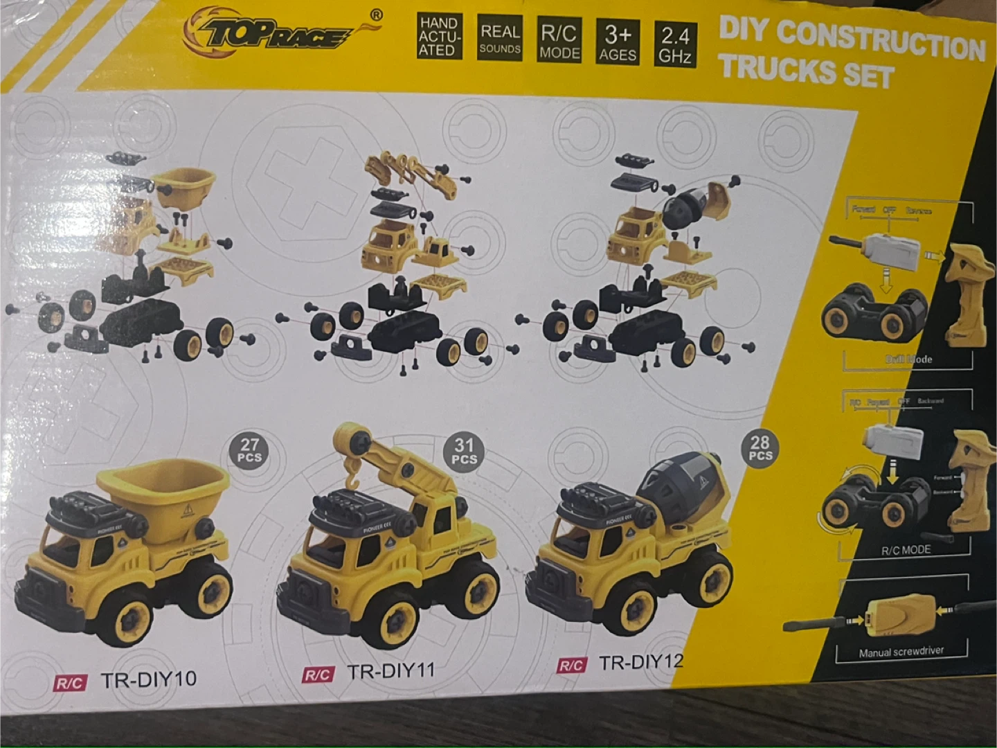 DIY Construction Truck Set - in Box! - photo 2