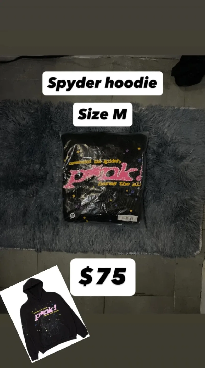 Spyder Pink Hoodie - Size M