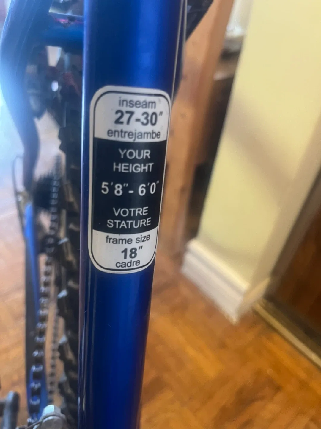 Supercycle SC1800 Blue Mountain Bike - 18" Frame image indicator(2)