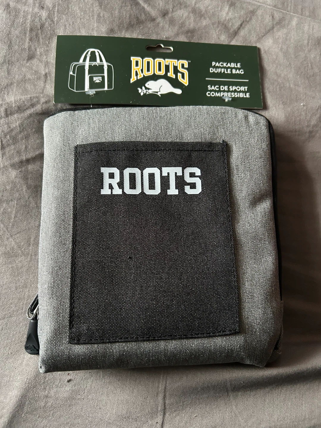 New Roots Packable Duffle Bag - Grey