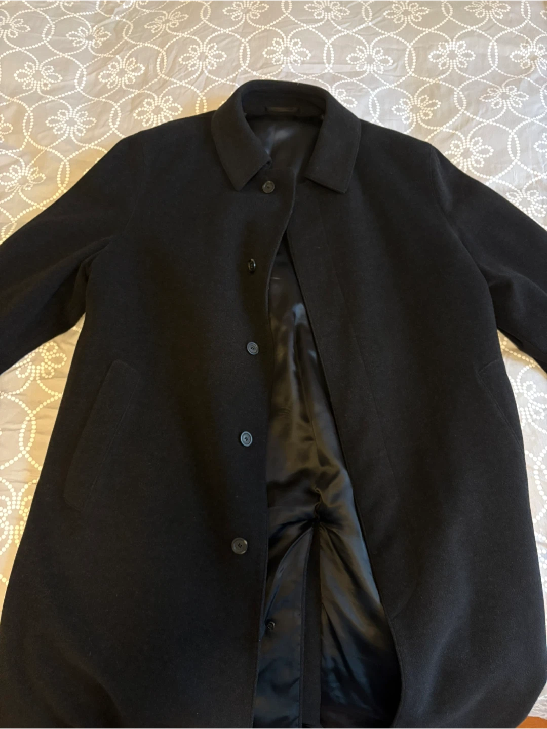 Black Wool Coat