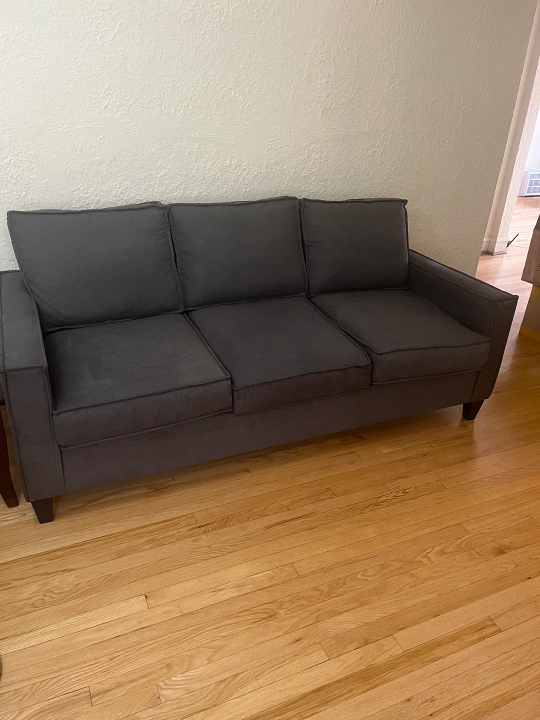 Grey 3-Seat Sofa bed