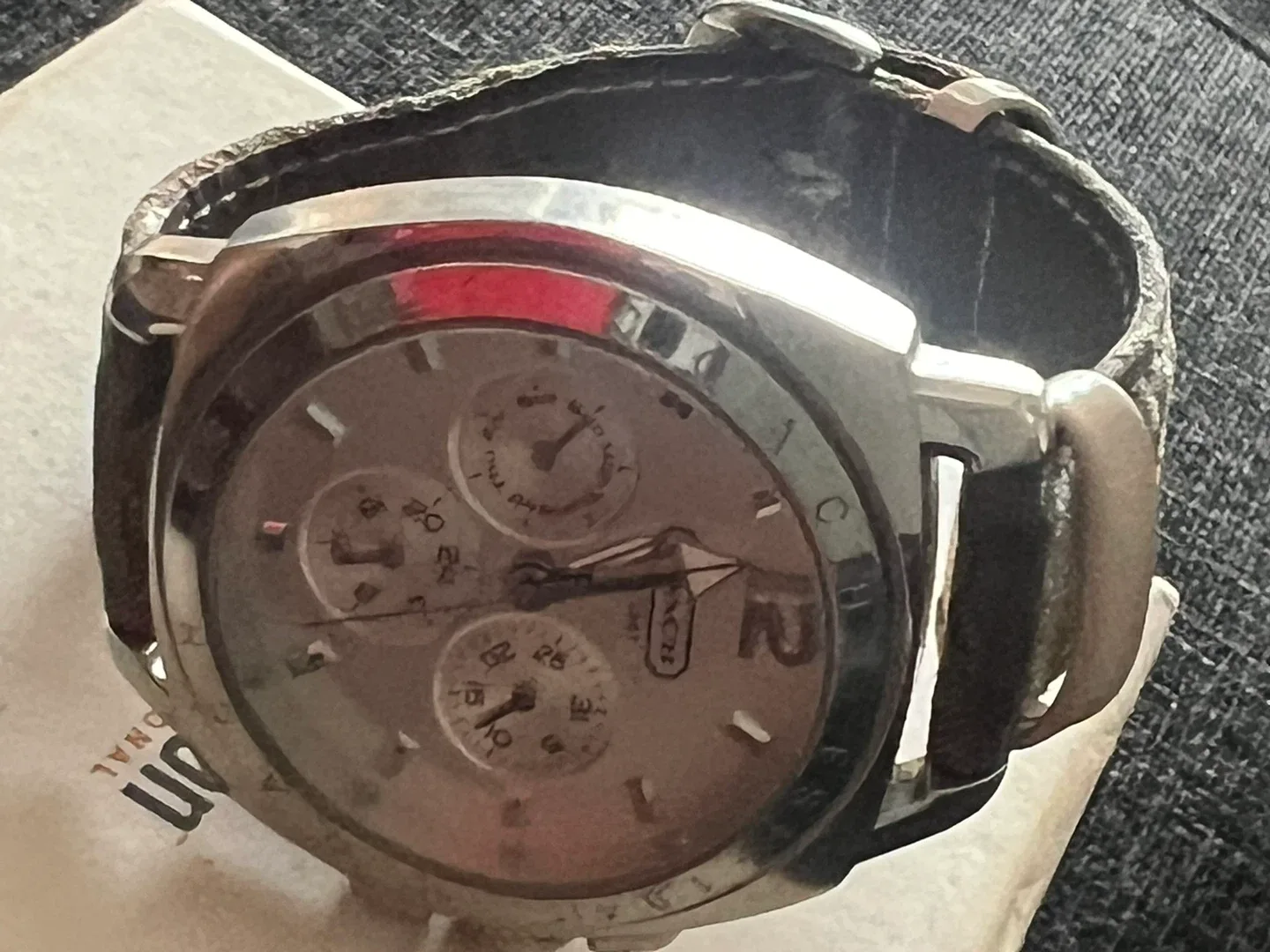 Coach Watch with Brown Band image indicator(2)