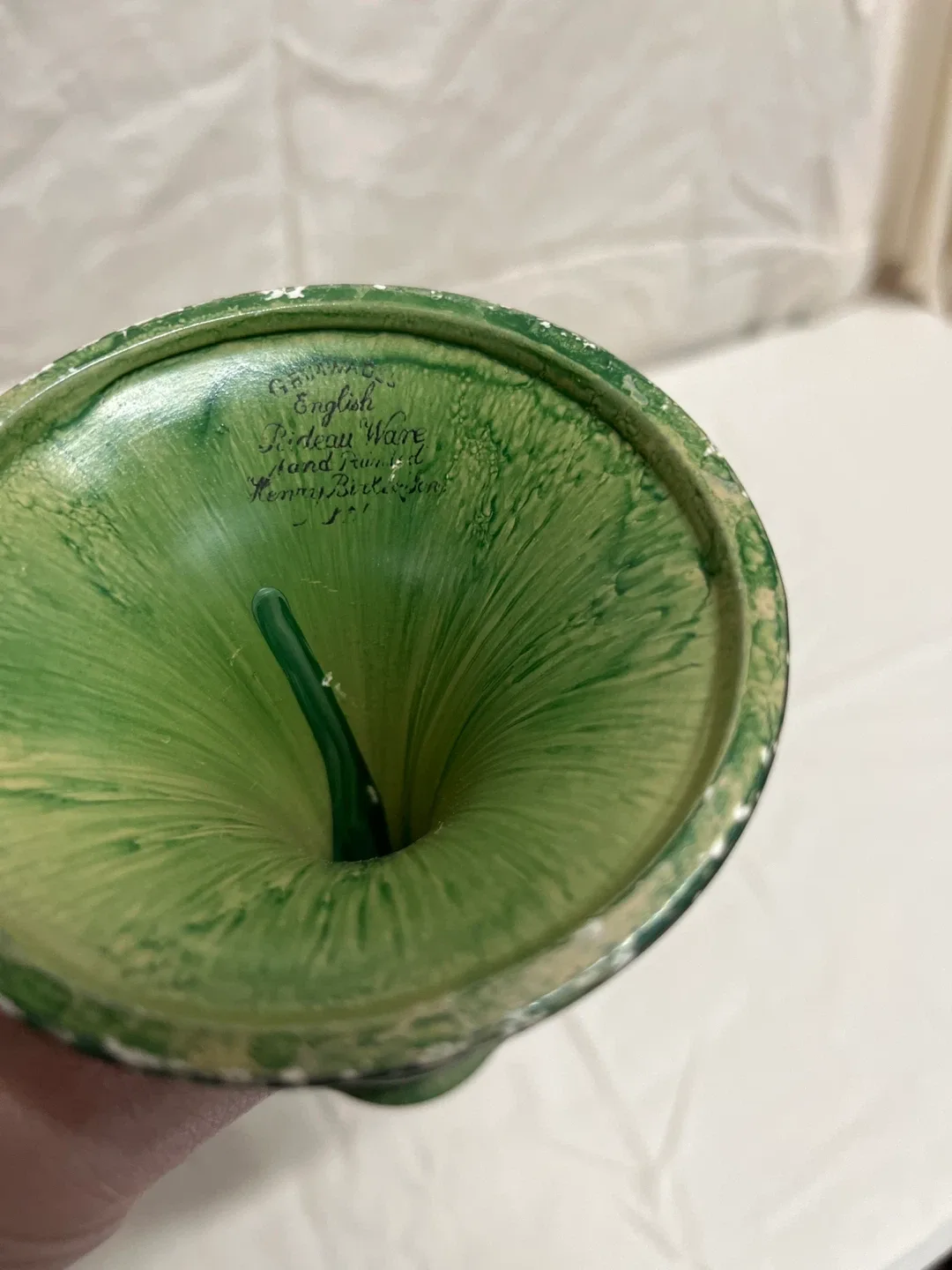 Grimwades English Ridgeway Ware Candlestick Holder image indicator(4)