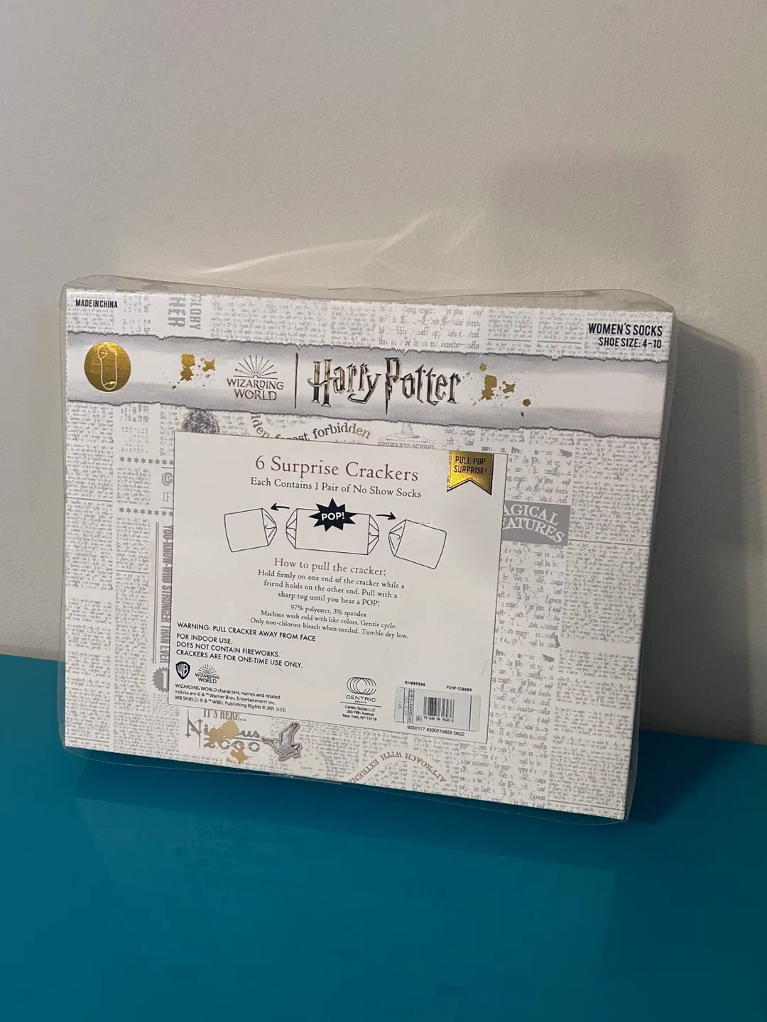 🪄NEW Harry Potter Socks – Set of 6 - each in a Festive Cracker image indicator(2)