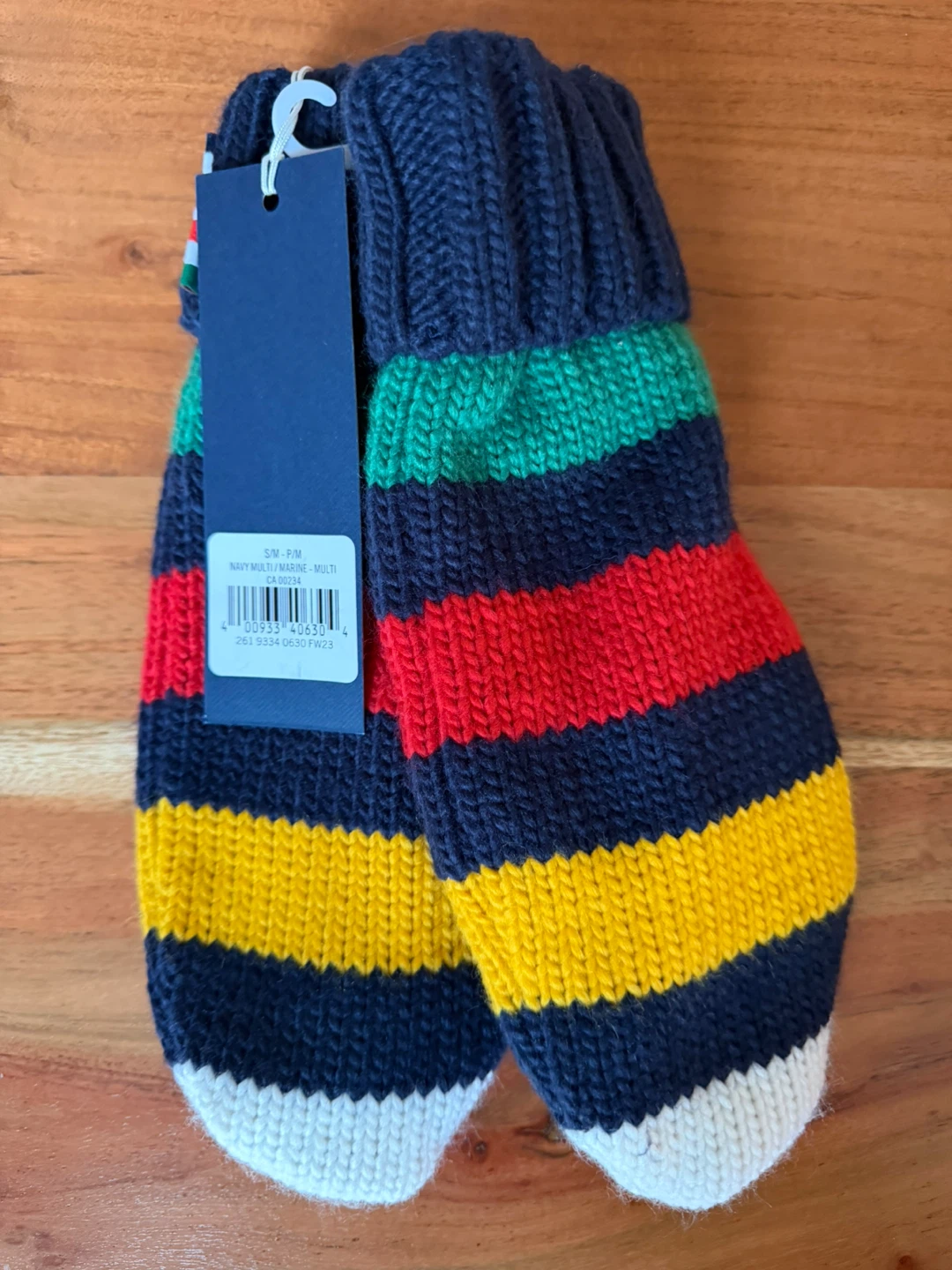 New HB Stripes Navy Mittens S/M - photo 2
