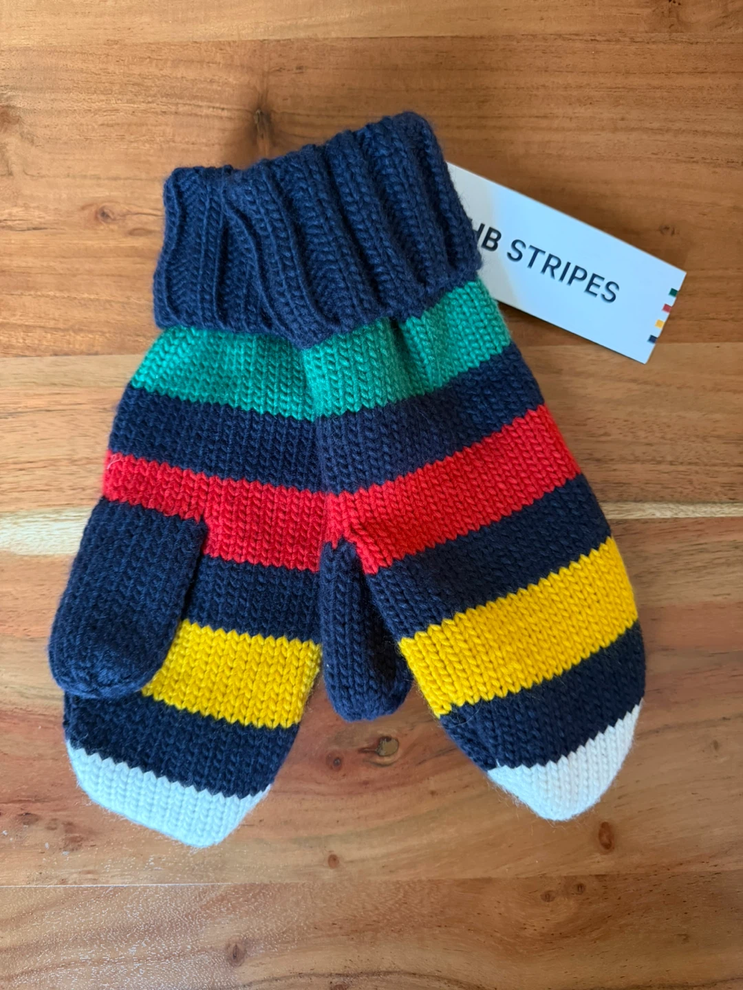 New HB Stripes Navy Mittens S/M - photo 3