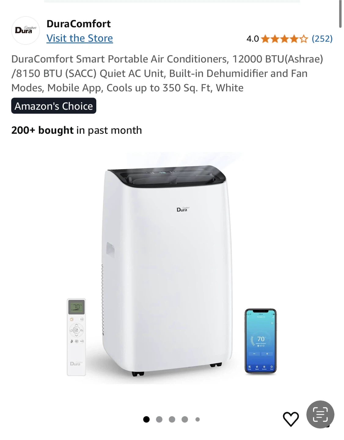 Standing AC unit
