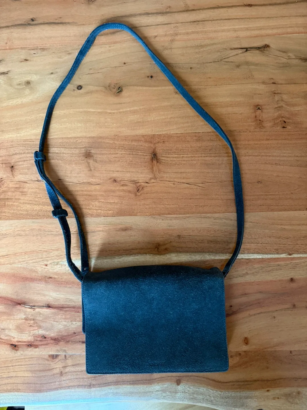 Aritzia Auxiliary Suede Crossbody Bag