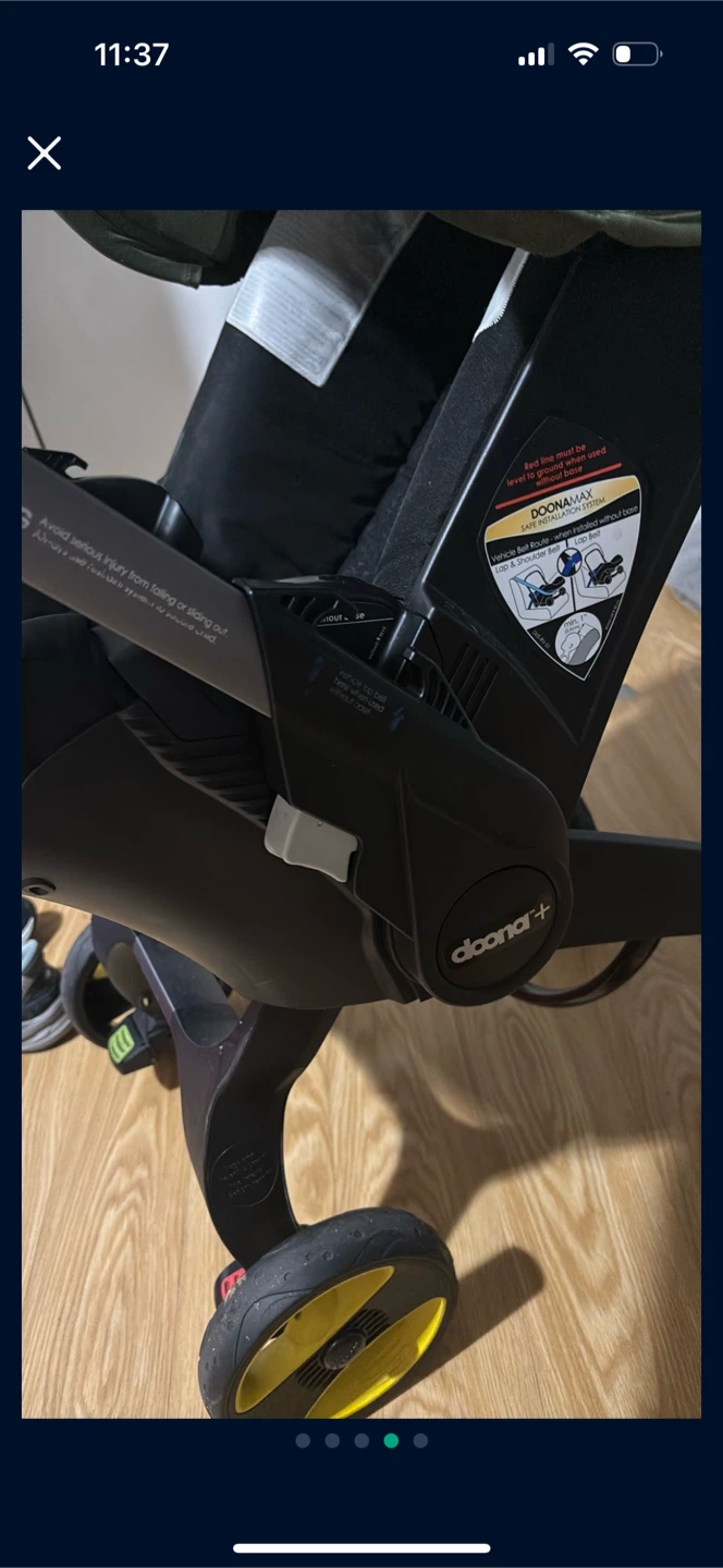 Doona Infant Car Seat/Stroller - Olive Green - photo 4