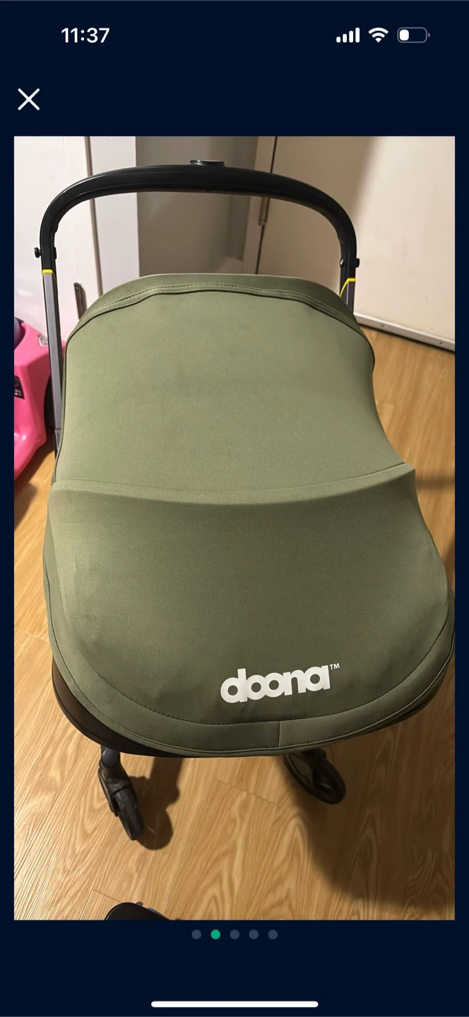 Doona Infant Car Seat/Stroller - Olive Green - photo 2