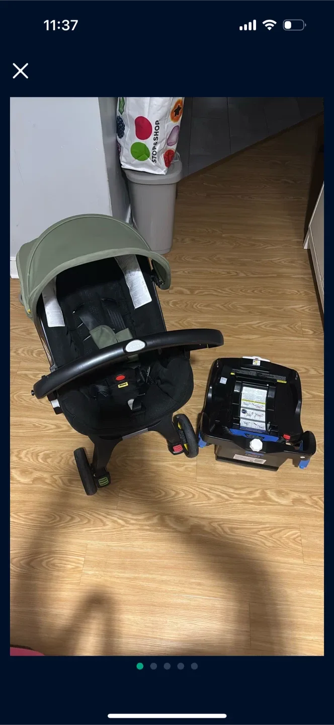 Doona Infant Car Seat/Stroller - Olive Green