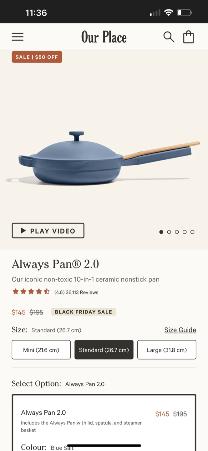 Our Place Always Pan 2.0 - Blue Salt - photo 4