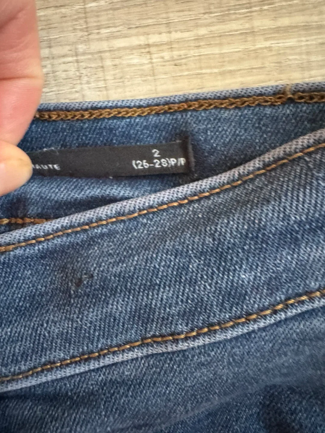 Banana Republic HR Skinny stretch Jeans Size 26-28 image indicator(6)