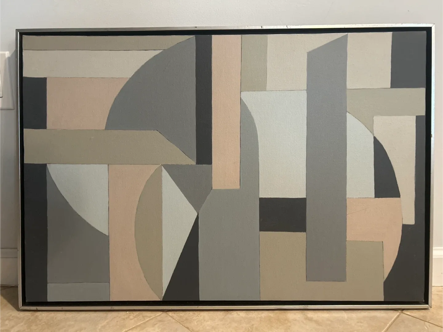 Modernist Style Painting - Margaret A. Newmann