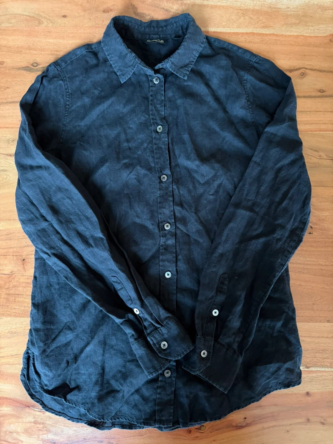 Massimo Dutti Linen Shirt - Size S - photo 3