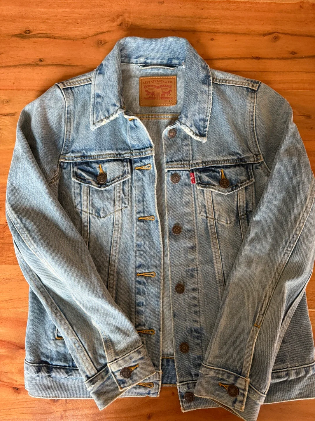 Levi's Denim Jacket - Size XS image indicator(2)
