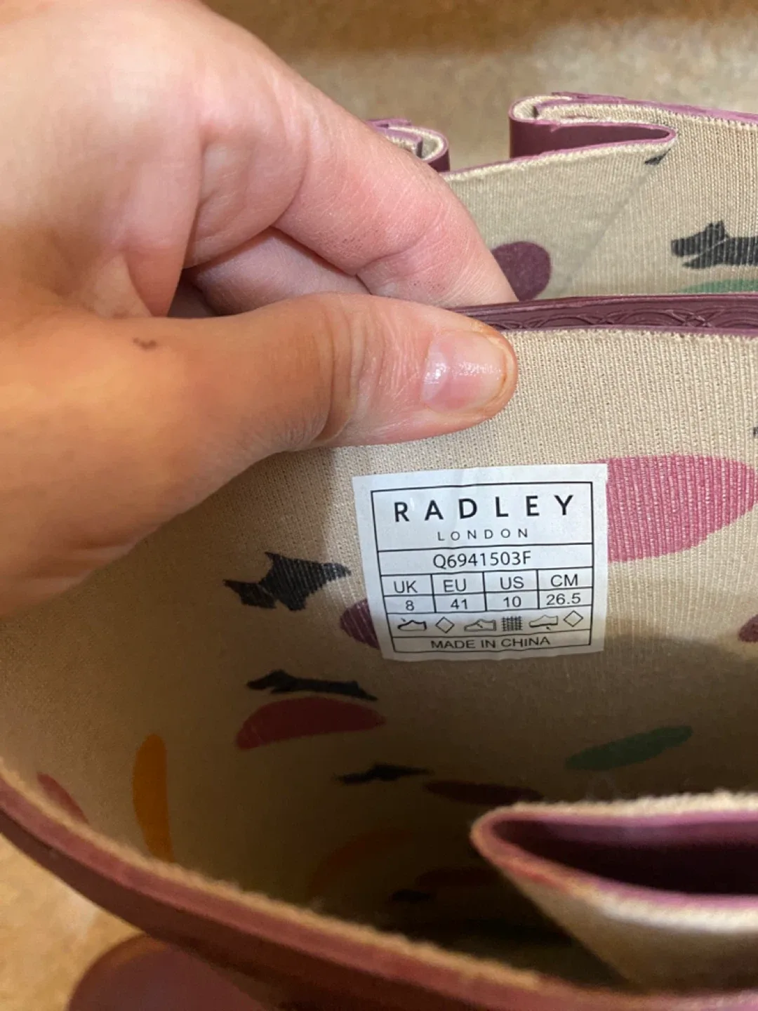 Beautiful Radley London boots size 10 image indicator(3)