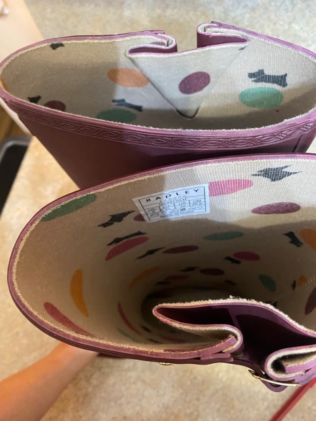 Beautiful Radley London boots size 10 image indicator(7)