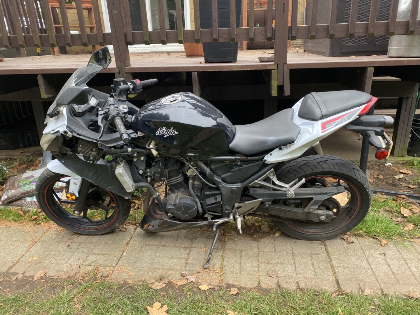 Motorcycle for parts or fixing