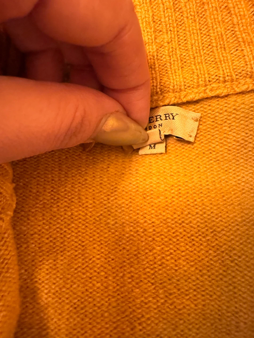 Burberry Wool Sweater - Size M
