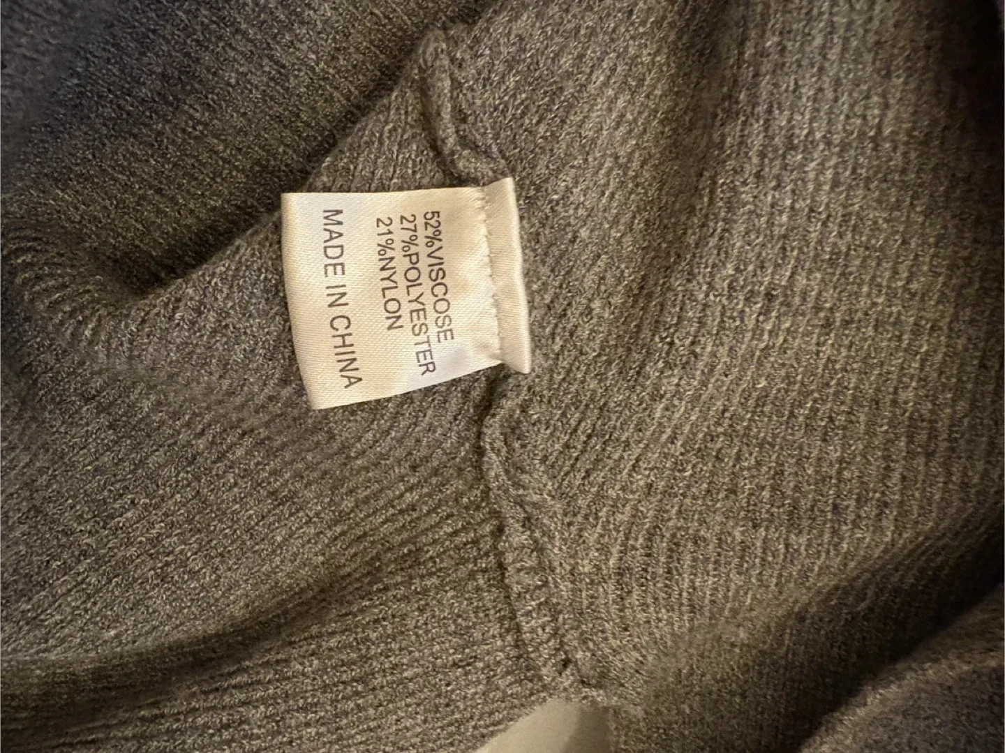 SEEK The Label Gray Cardigan - Size S image indicator(5)