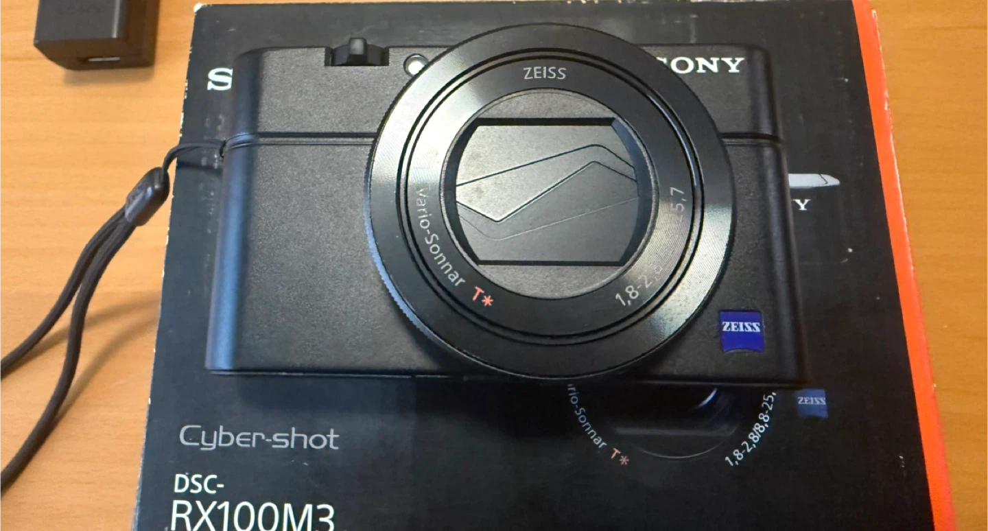 Sony Cybershot DSC-RX100M3 Digital Camera with Box - photo 2