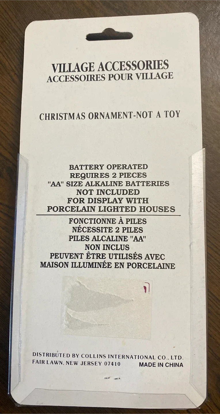 Holiday Expressions Village Accessories - New in Package! image indicator(2)