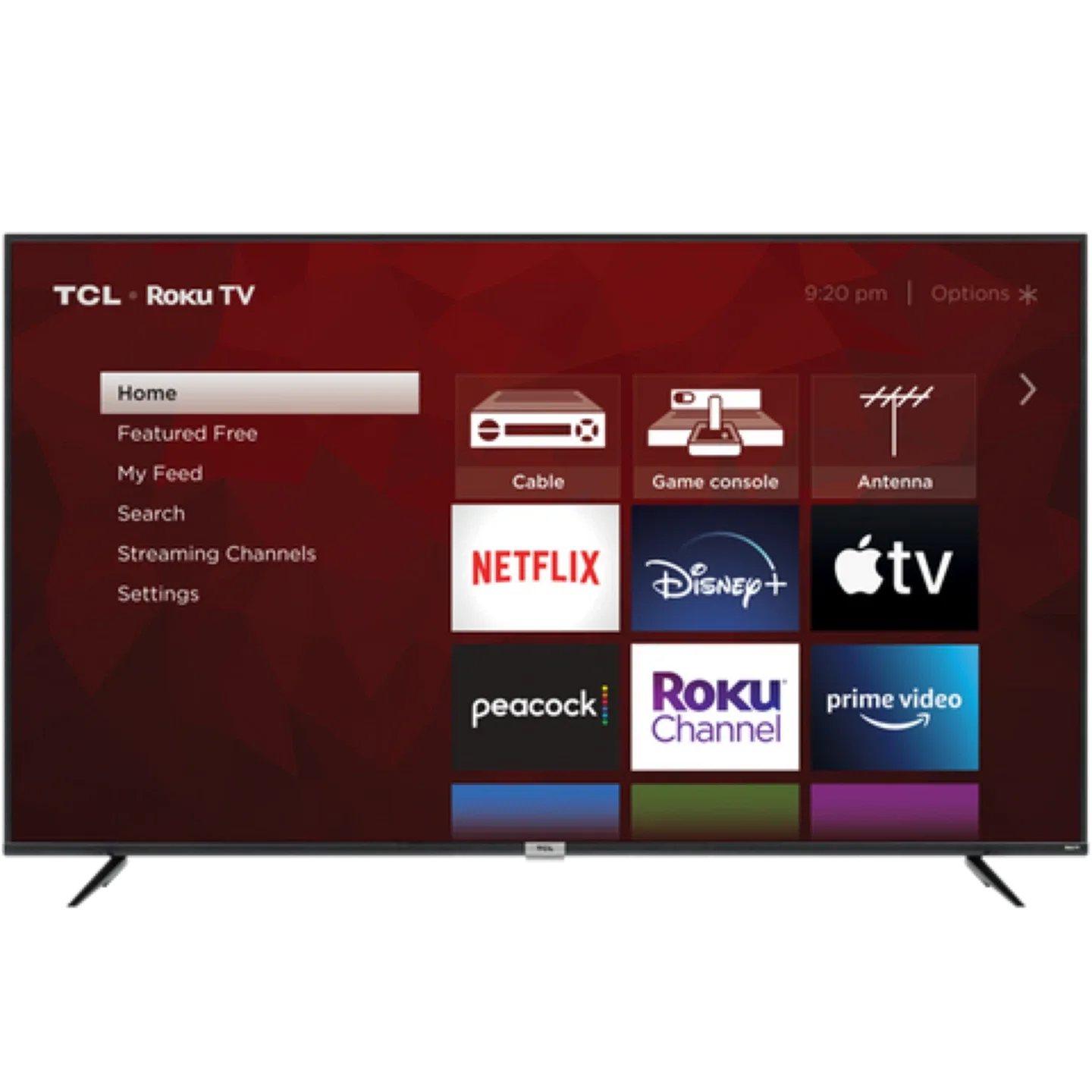 75” TCL 4K Smart Roku TV