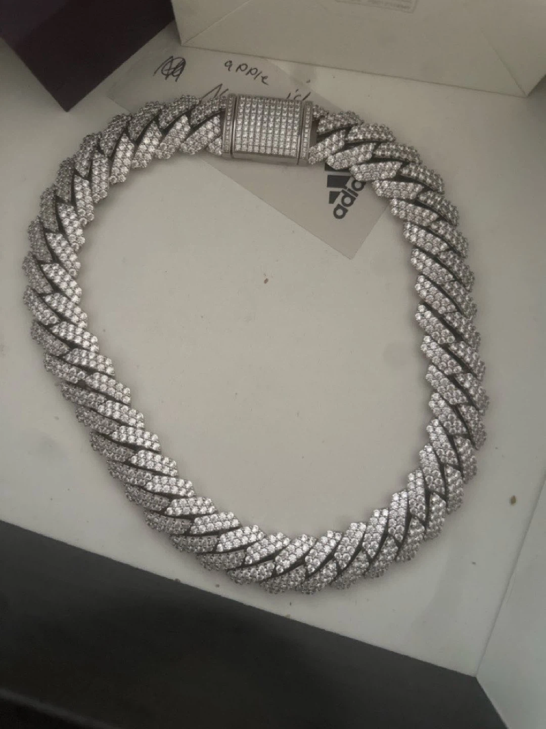 Cuban Link Diamond Necklace - photo 5