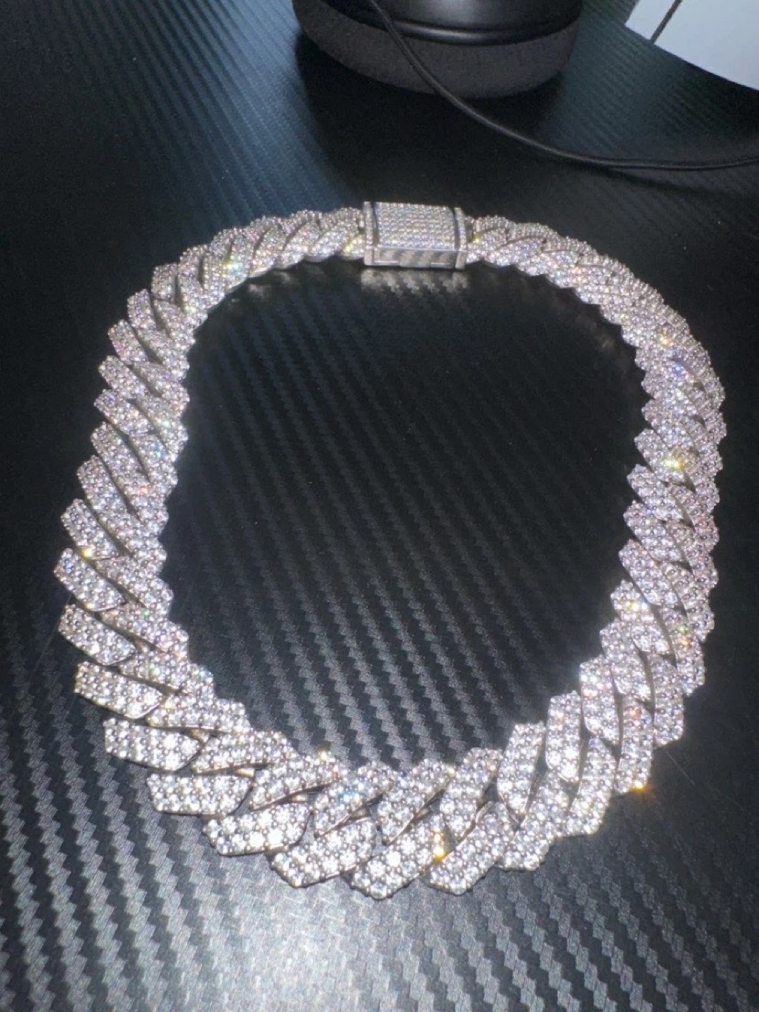 Cuban Link Diamond Necklace - photo 3