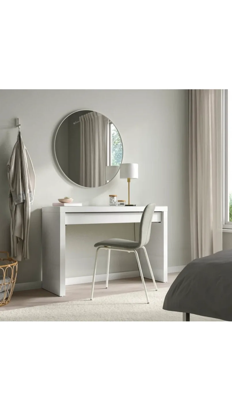 💜$69…PICK-UP WEEKEND Ikea-Malm desk/laptop/console/vanity table image indicator(9)