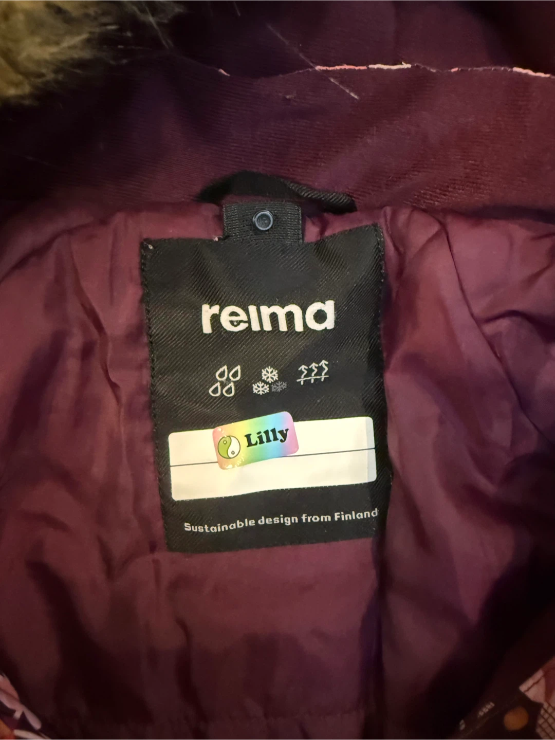 Reima TEC Floral Winter Snowsuit 3T - photo 4