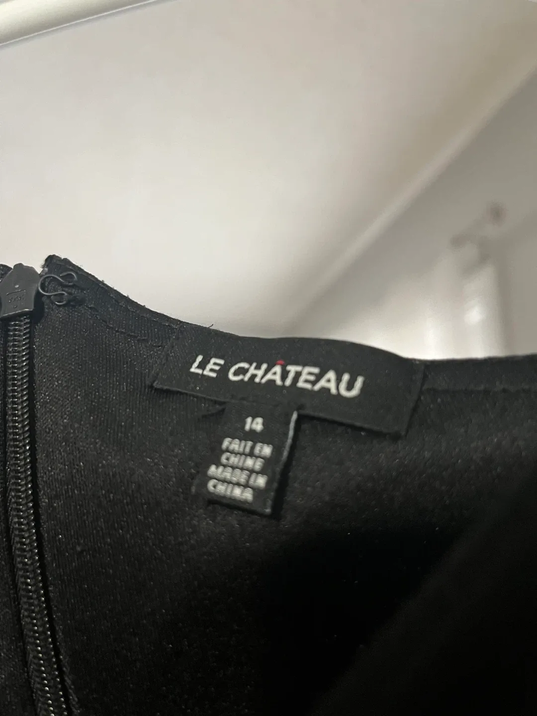 Le Chateau Black Dress - Size 14 image indicator(2)