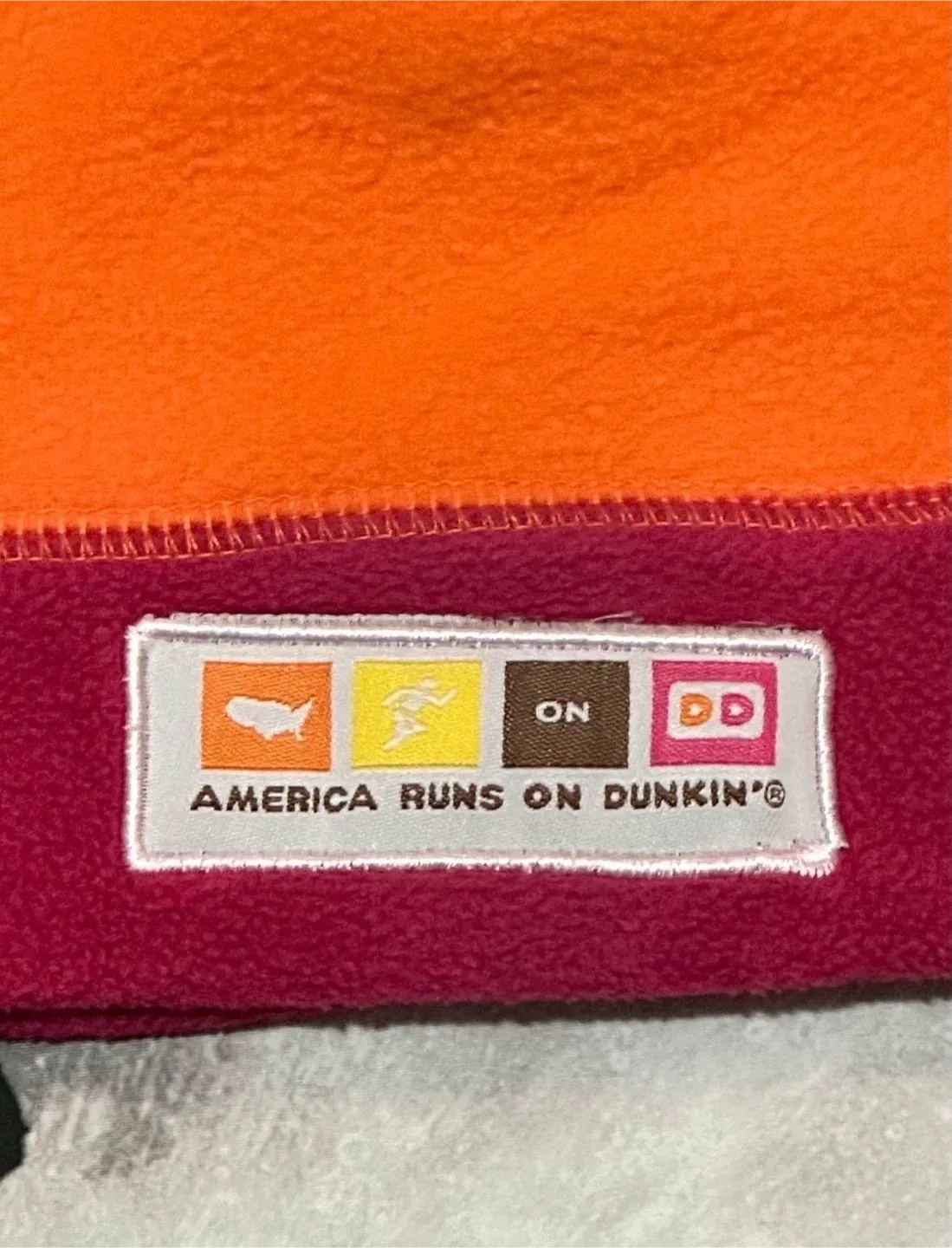 Dunkin Donuts Fleece beanie hat image indicator(2)