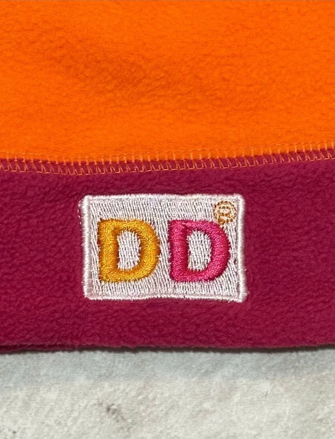 Dunkin Donuts Fleece beanie hat image indicator(4)
