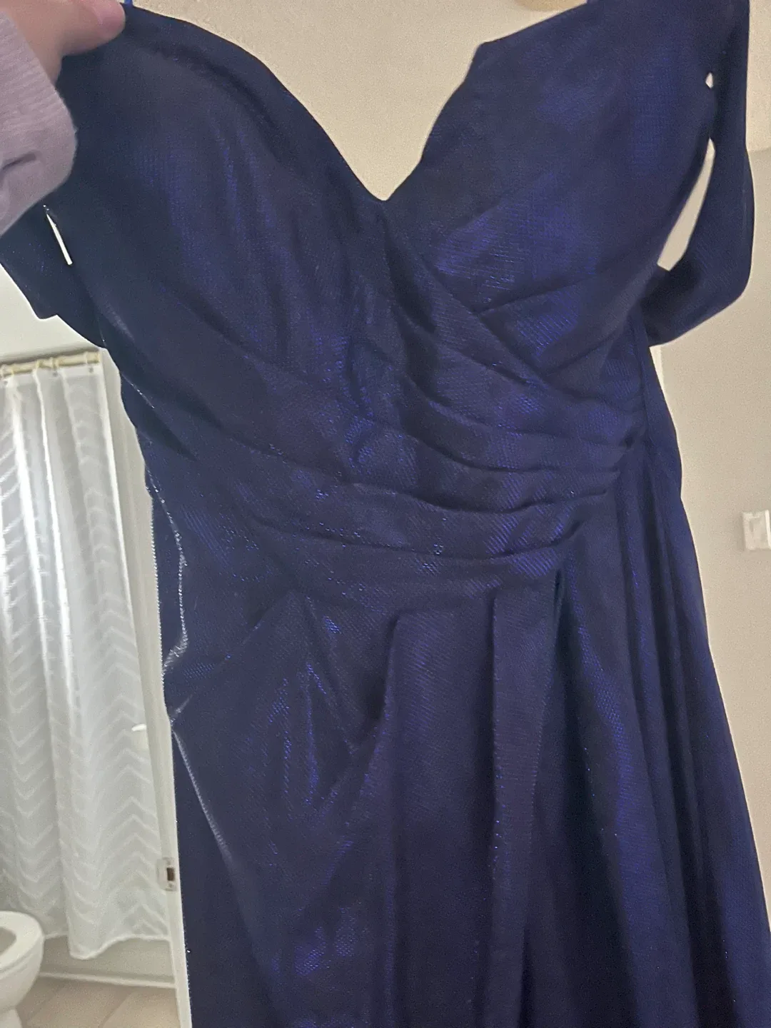 May Queen Couture Blue Dress Evening Gown image indicator(3)