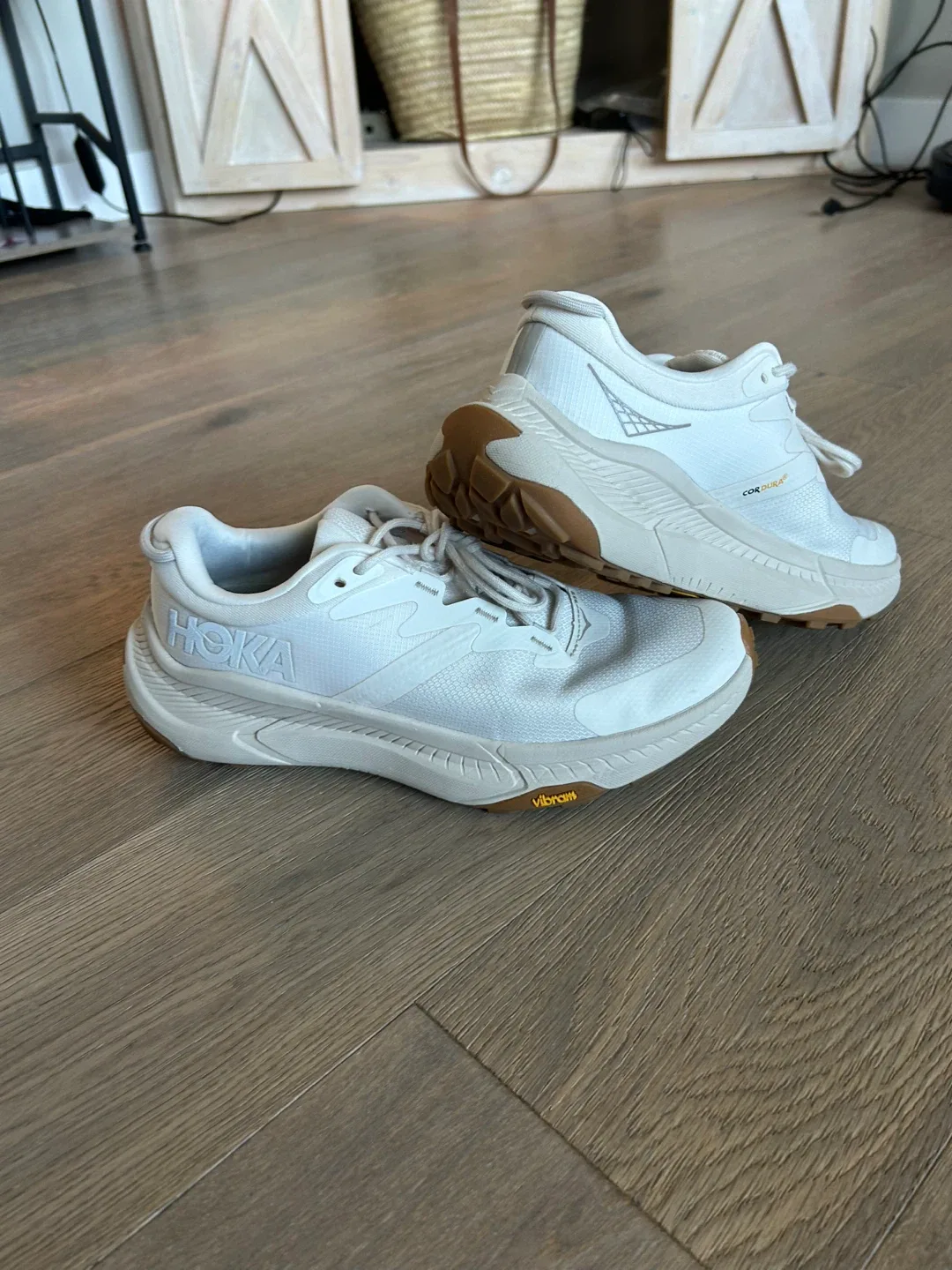 Hoka Transport trail Running Shoes, size 8