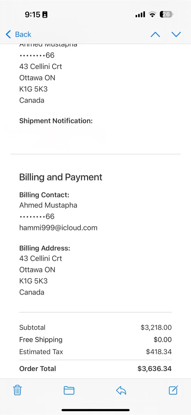 New iPhone 17 Pro Max 2TB Cosmic Orange image indicator(2)