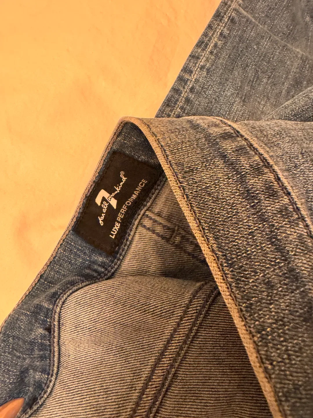 7 For All Mankind Luxe Performance Jeans - Size 34 image indicator(2)