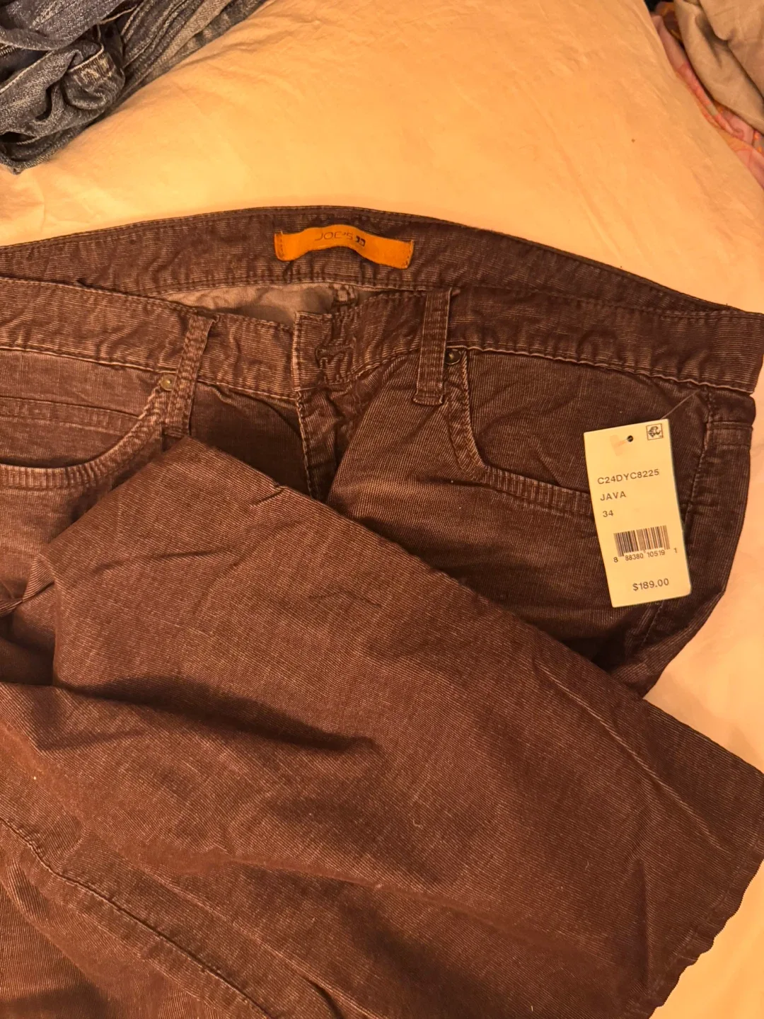 Joe's Jeans Corduroy Pants - Java - Size 34 image indicator(3)