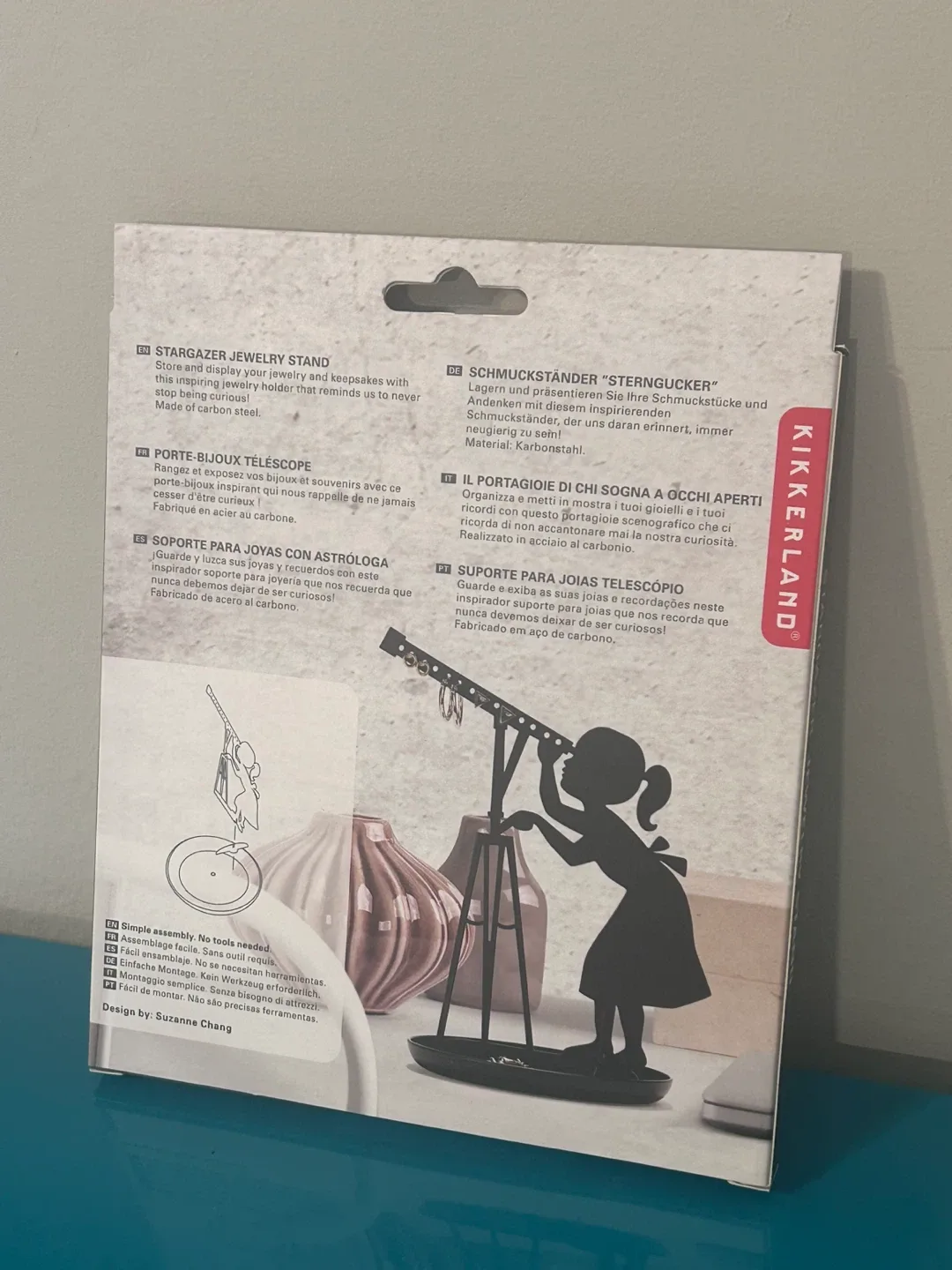 🌟NEW Kikkerland “Stargazer” Jewelry Stand image indicator(2)