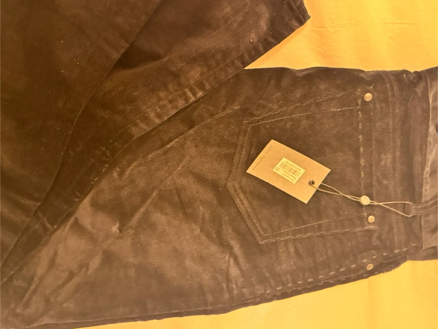 John Varvatos Corduroy Pants Size 34 image indicator(2)