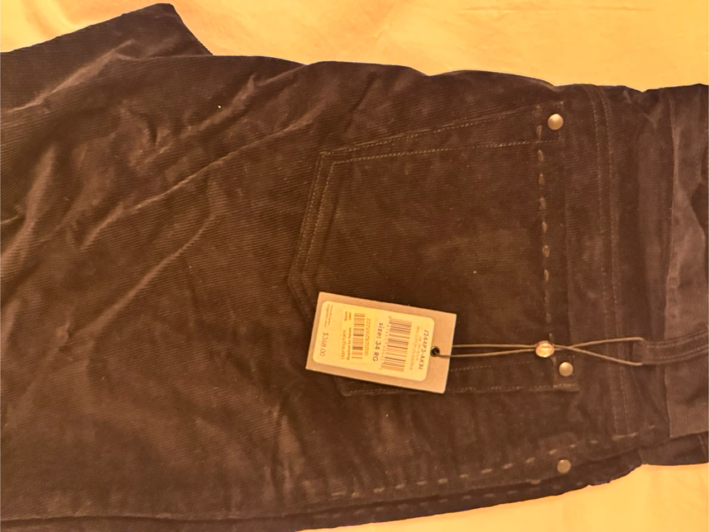 John Varvatos Corduroy Pants Size 34