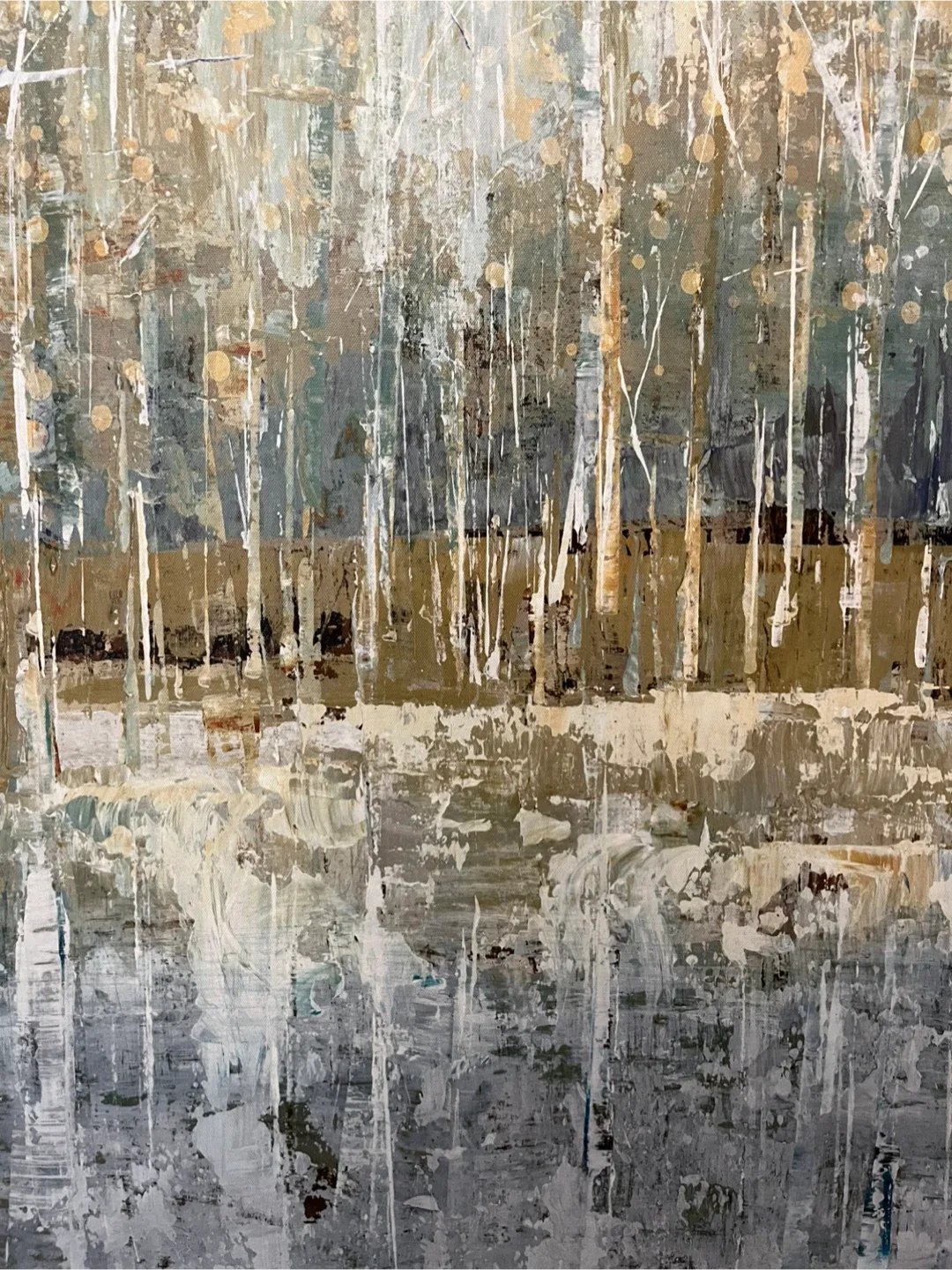 Canvas art - abstract nature print image indicator(3)