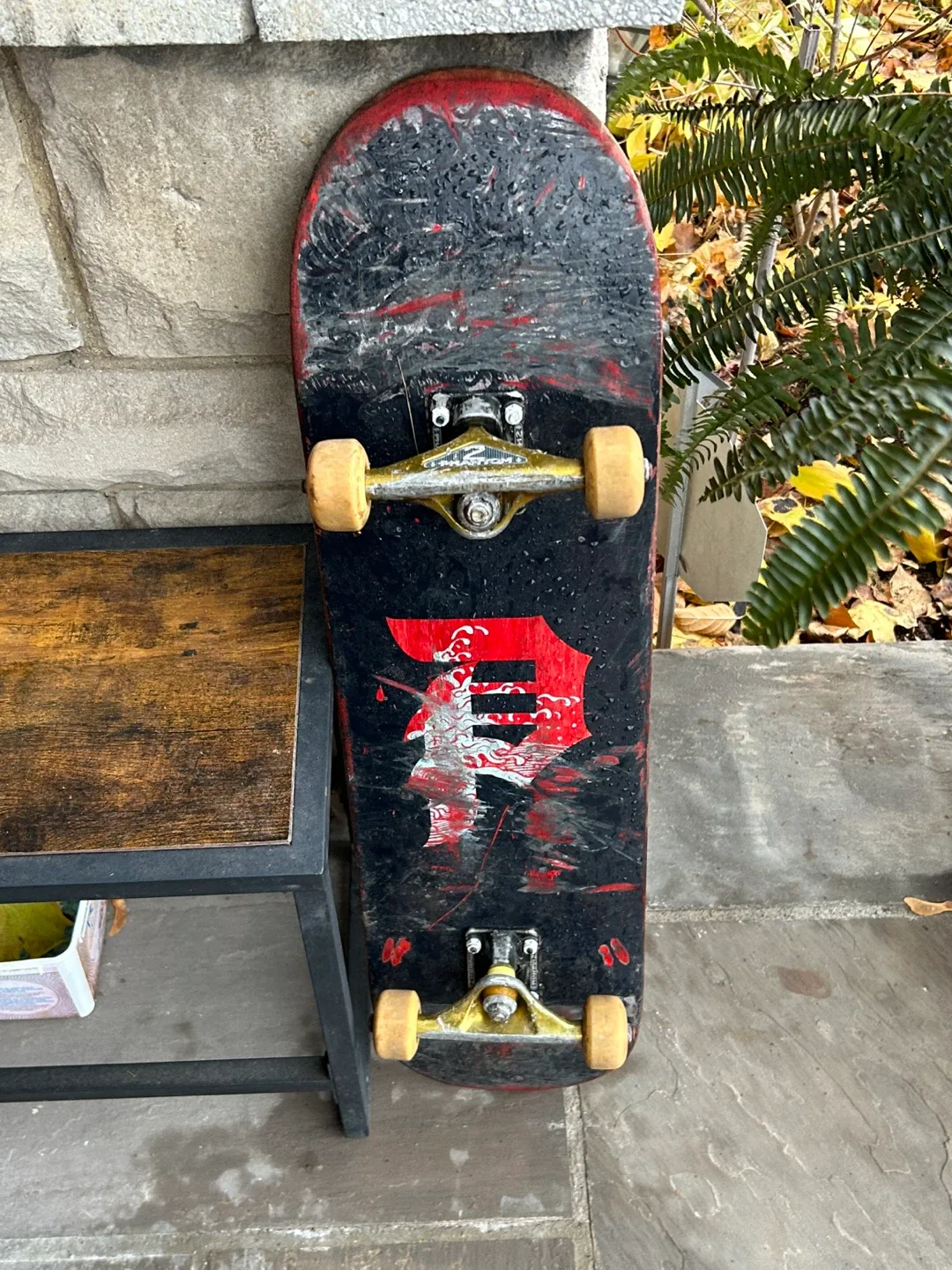 $10 Deathwish Logo skateboard phantom 2 wheels Donlands O'Connor thumbnail